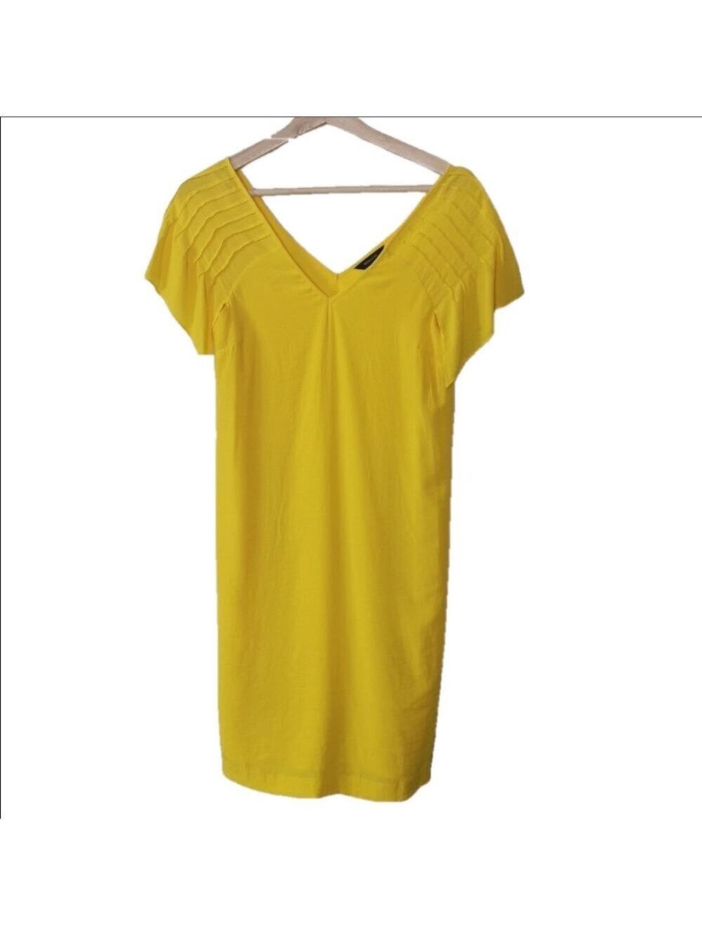 RW & CO Sunny 😎Canary Yellow spring dress size XXS